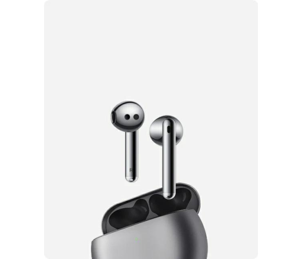 Huawei Freebuds 4 srebrne ANC - 660318 - zdjęcie 2